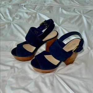 70s inspired heels. Worn once.